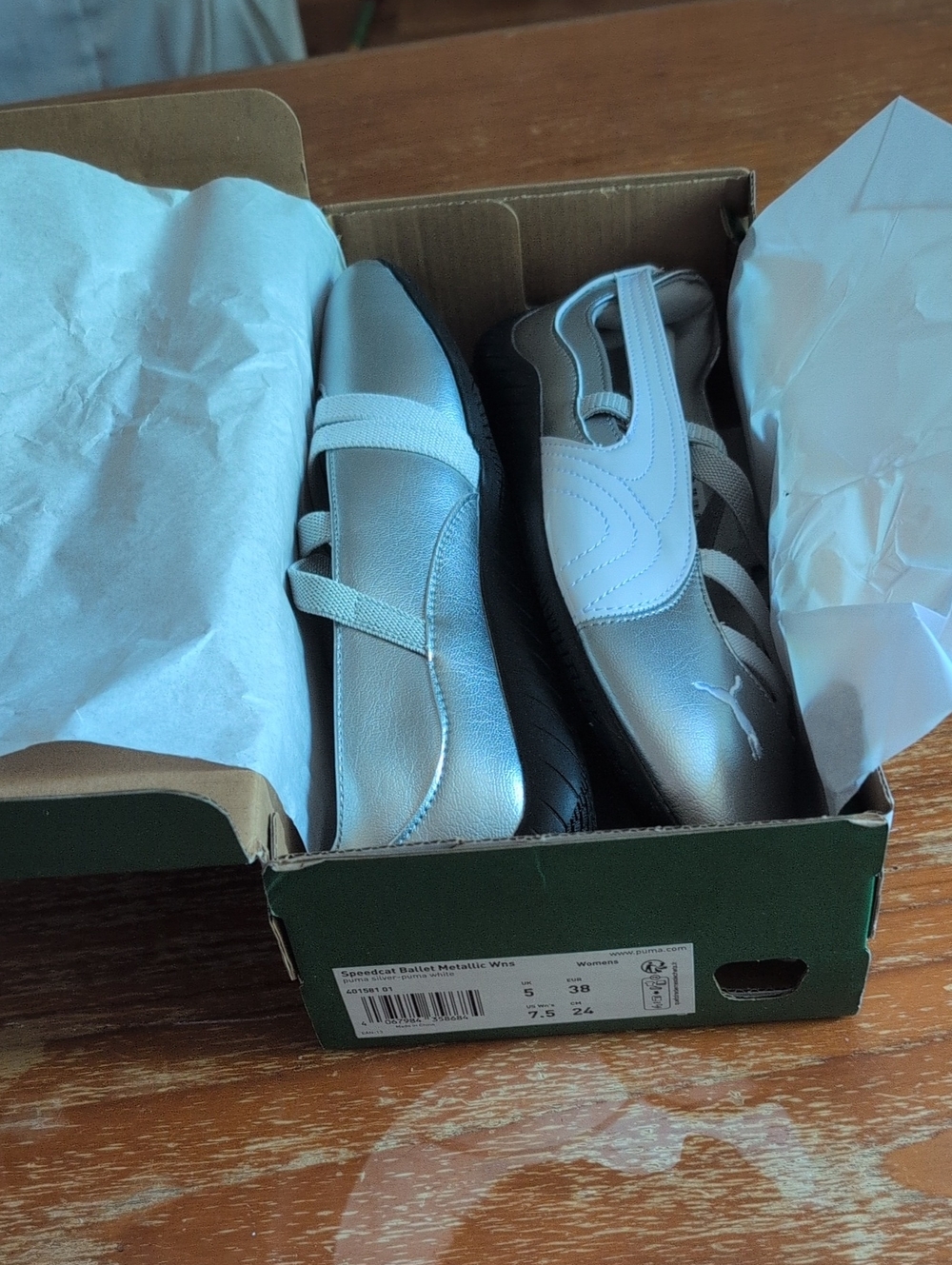 Puma Speedcat Ballet Metallic - Silver